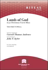 Lamb of God SATB choral sheet music cover